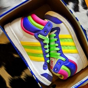 Adidas Top Ten Hi J, 812, White Bloom, 5